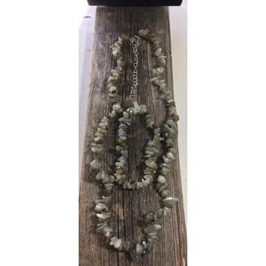 Labradorite Necklace & Bracelet Set